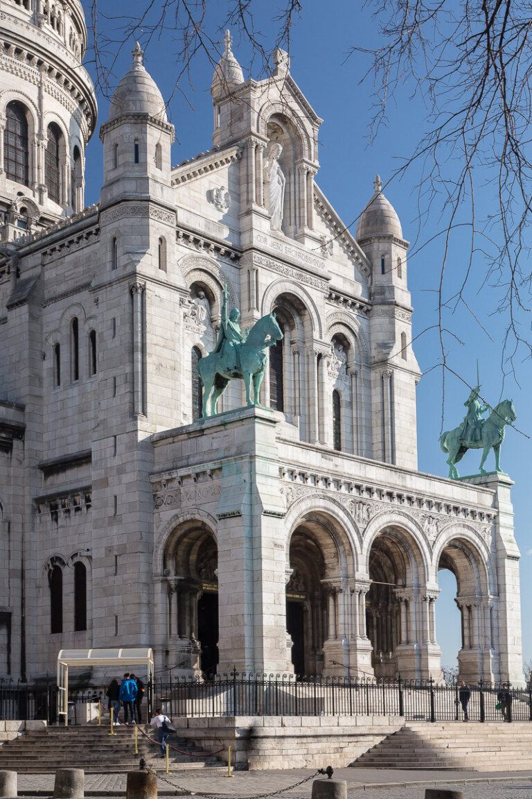 Façade de la Basilique du sacré coeur